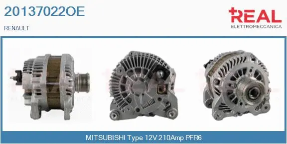 Alternator (20137022OE)
