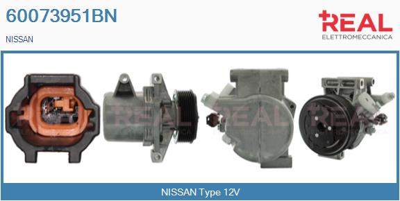 Compressor, air conditioning (60073951BN)