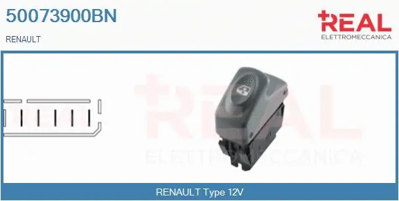 Switch, window regulator (50073900BN)