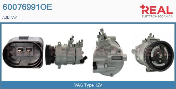 Compressor, air conditioning (60076991OE)