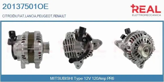 Alternator (20137501OE)