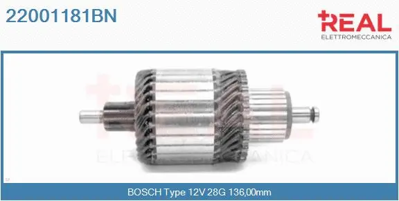 Armature, starter (22001181BN)