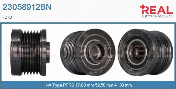 Belt Pulley, alternator (23058912BN)