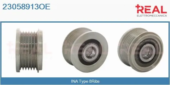 Belt Pulley, alternator (23058913OE)