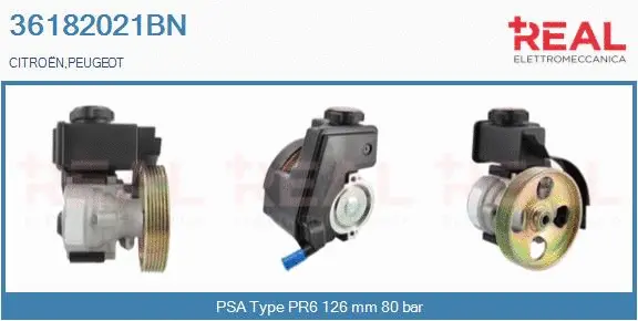 Hydraulic Pump, steering (36182021BN)