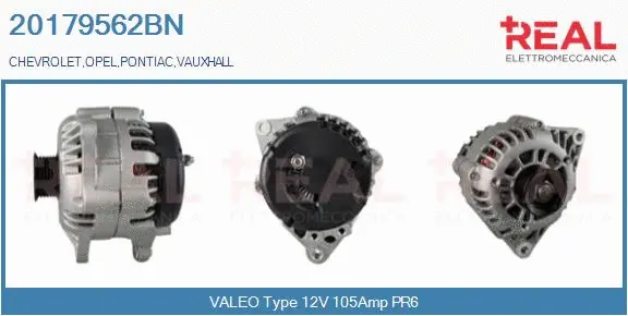 Alternator (20179562BN)