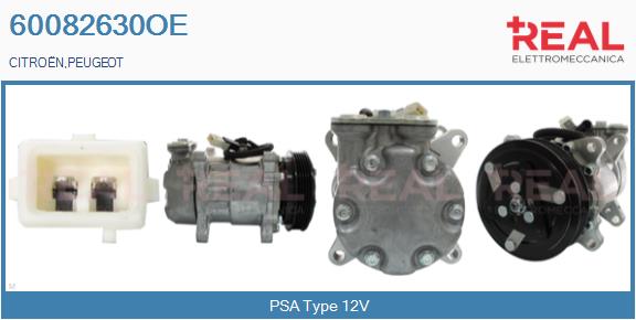 Compressor, air conditioning (60082630OE)