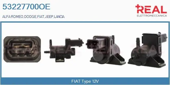 Pressure Converter, exhaust control (53227700OE)