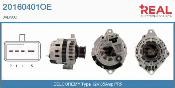 Alternator (20160401OE)