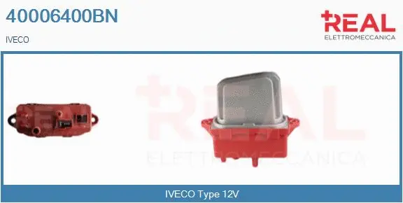 Resistor, interior blower (40006400BN)