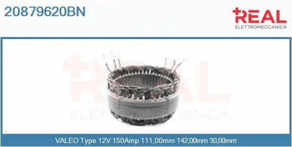 Stator, alternator (20879620BN)