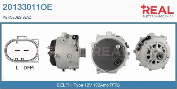 Alternator (20133011OE)