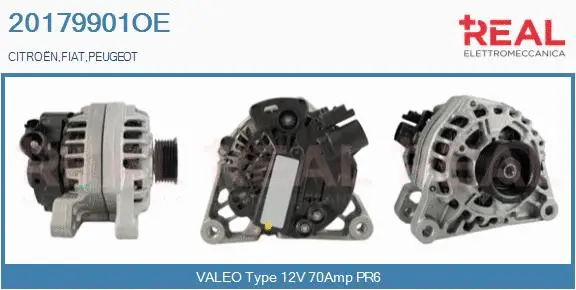 Alternator (20179901OE)