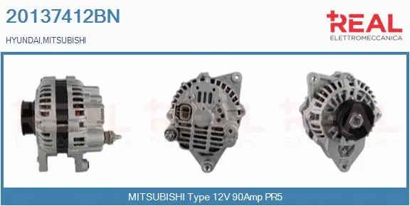 Alternator (20137412BN)