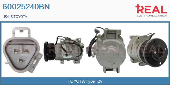 Compressor, air conditioning (60025240BN)
