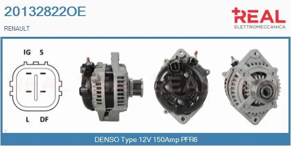 Alternator (20132822OE)