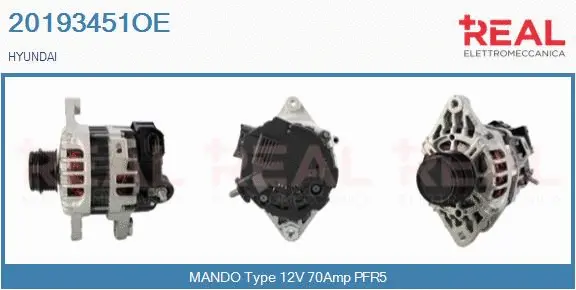 Alternator (20193451OE)