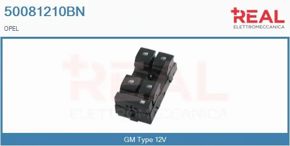 Switch, window regulator (50081210BN)