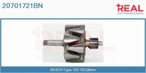 Rotor, alternator (20701721BN)