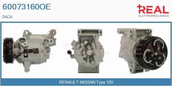 Compressor, air conditioning (60073160OE)