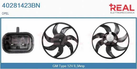 Fan, engine cooling (40281423BN)