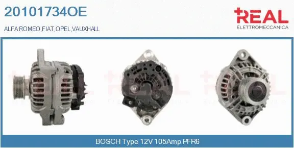 Alternator (20101734OE)