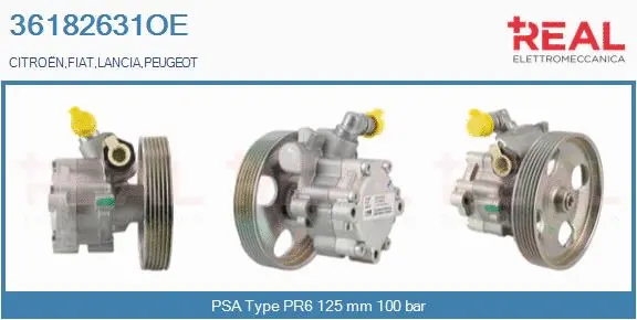 Hydraulic Pump, steering (36182631OE)