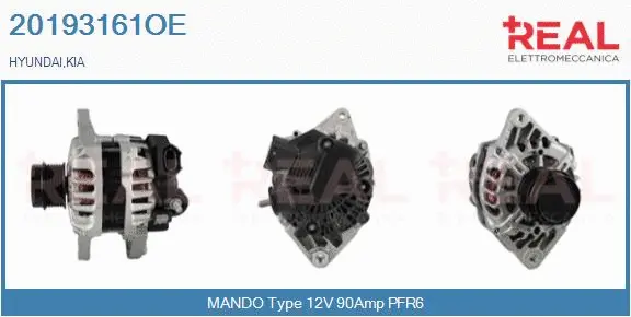 Alternator (20193161OE)