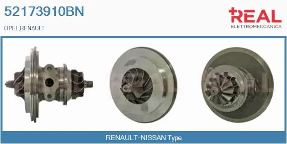 Core assembly, turbocharger (52173910BN)