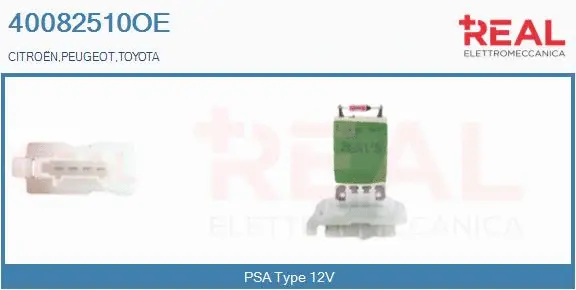 Resistor, interior blower (40082510OE)