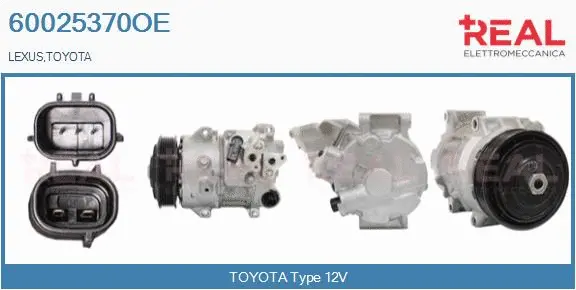 Compressor, air conditioning (60025370OE)