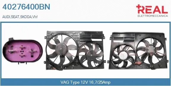 Electric Motor, radiator fan (40276400BN)