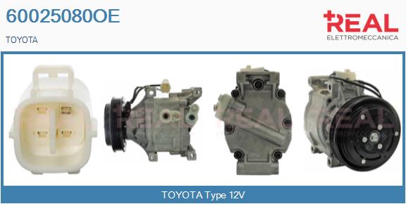 Compressor, air conditioning (60025080OE)