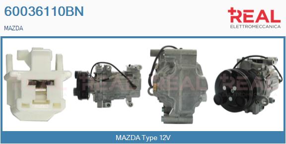 Compressor, air conditioning (60036110BN)