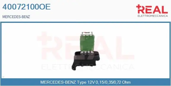 Resistor, interior blower (40072100OE)