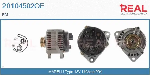 Alternator (20104502OE)