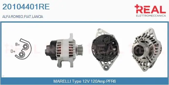 Alternator (20104401RE)