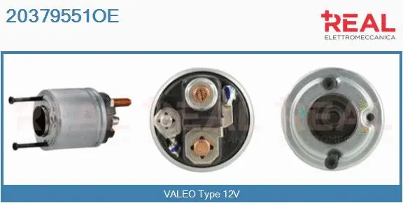Solenoid Switch, starter (20379551OE)