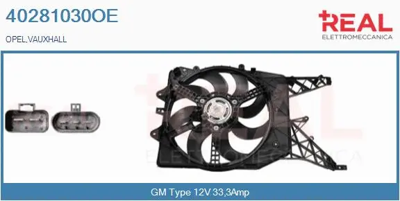 Electric Motor, radiator fan (40281030OE)