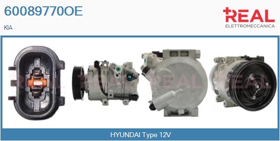 Compressor, air conditioning (60089770OE)