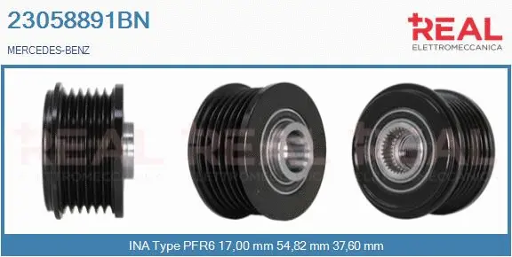 Belt Pulley, alternator (23058891BN)