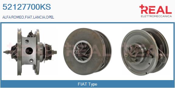 Core assembly, turbocharger (52127700KS)