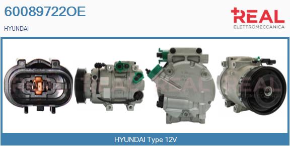 Compressor, air conditioning (60089722OE)