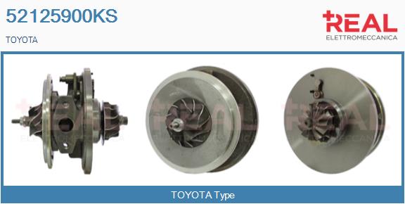 Core assembly, turbocharger (52125900KS)