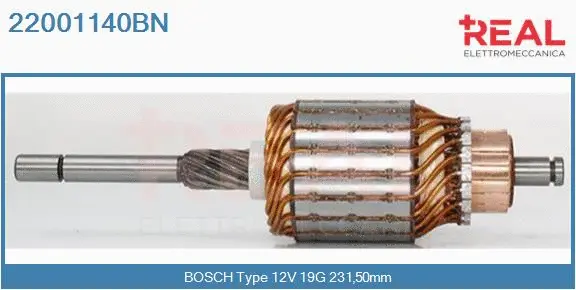 Armature, starter (22001140BN)