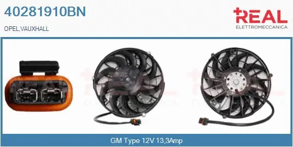 Electric Motor, radiator fan (40281910BN)