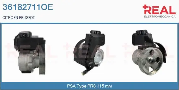 Hydraulic Pump, steering (36182711OE)