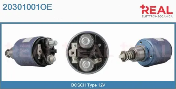 Solenoid Switch, starter (20301001OE)