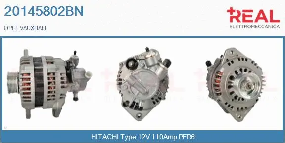 Alternator (20145802BN)
