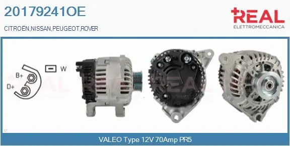 Alternator (20179241OE)